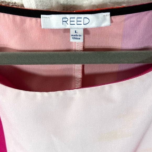 REED colorblock shift dress size L - Picture 7 of 11